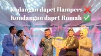 Viral Kondangan Ala Sultan, Tamu Bawa Pulang Undian Rumah