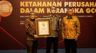 Implementasi GCG Terbaik, Pupuk Kaltim Raih The Most Trusted Company 2021
