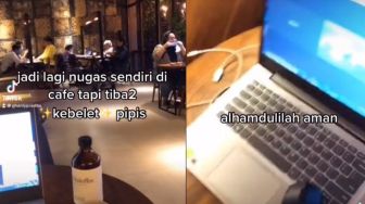 Laptop Ditinggal ke Toilet di Meja Kafe, Pria Ini Punya Cara Cerdas Biar Tak Dimaling