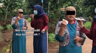 Emak-emak Ditanya Pilih Cowok Bermobil Atau Bermotor, Jawabannya Ngegas Menohok