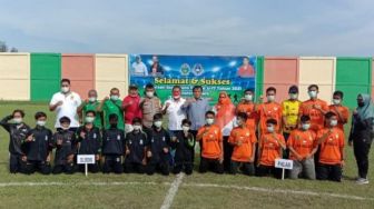 Belasan Tim Bersaing di Kejuaraan Sepak Bola Pelajar U-17 Sumut