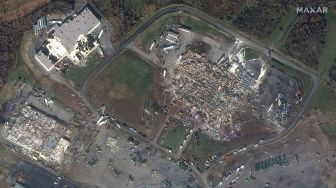 Amerika Dihantam Tornado, Ratusan Orang Tewas