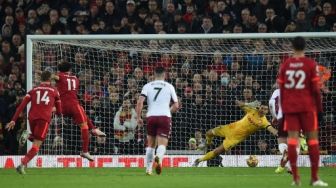 Mohamed Salah Cetak Gol, Liverpool Bungkam Aston Villa 1-0 di Anfield