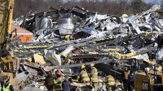 Korban Tewas Badai Tornado Kentucky Tembus 74 Orang, 100 Lainnya Hilang