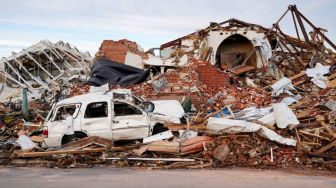 Bencana Tornado di Kentucky, Delapan Orang Tewas, Delapan Lagi Hilang