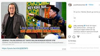 Dituding Menipu oleh Ustaz Yahya Waloni, Ustaz Yusuf Mansur: Ilmu Saya Tak Setinggi Dia