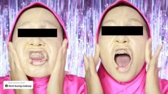 Ditonton 10 Juta Kali, Viral Cewek Make Up Wajah Pakai Foundation Satu Botol