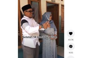 Haru, 14 Tahun Berpisah dan Miliki Keluarga Masing-Masing, Pasangan Ini Kembali Bersama