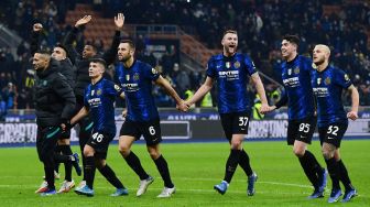 Bantai Cagliari 4-0, Inter Milan ke Pucuk Klasemen