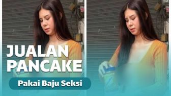 Perlihatkan Payudaranya Saat Jualan Panekuk, Perempuan Cantik Ini Digerebek