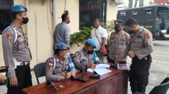 3 Senjata Api Genggam Milik Polisi Diambil Propam Polresta Jayapura