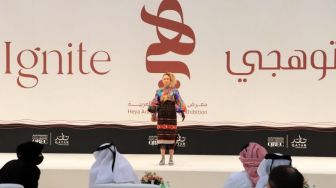 Bikin Bangga, Kolaborasi Desainer Indonesia Tuai Kekaguman Publik Fashion di Qatar