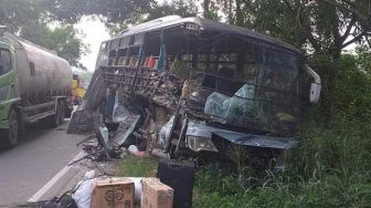 Kecelakaan Bus Medan di Duri, Satu Penumpang Tewas, Belasan Orang Terluka