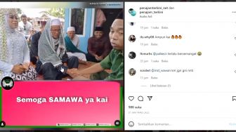 Viral Pernikahan Seorang Kakek Diduga di Penajam, Warganet Ramai Doakan Dapat Anak Kembar