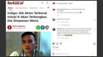 Viral, Indigo Memprediksi Aib Aktor R Terbongkar Sebagai Simpanan Waria di 2022, Siapa Ya?