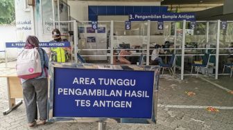 Jadwal Layanan Rapid Test Antigen di 5 Stasiun KAI Daop 1 Jakarta