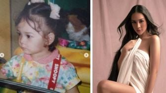 6 Transformasi Anya Geraldine, Gemas Banget Waktu Kecil