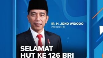 Presiden Jokowi Ucapkan Selamat Ulang Tahun ke-126 untuk BRI