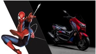 Yamaha NMAX Hadirkan Jubah Baru Bertema Spiderman, Cocok Nih Buat Marvel-Lovers