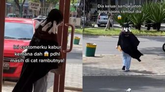 Cewek Kabur di Tengah Coloring Rambut, Alasannya Bikin Pegawai Salon Syok