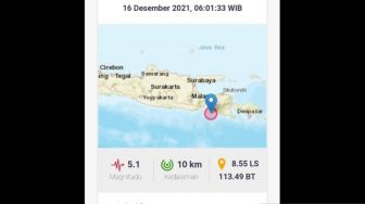 Bangunan di Sejumlah Daerah Jember Rusak Akibat Gempa Magnitudo 5,0 Pagi Tadi