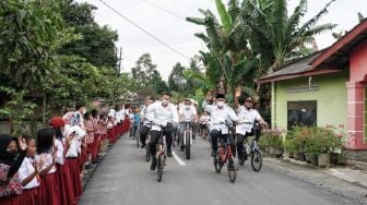 Bupati-Wakil Bupati Sergai Ajak Warga Rawat dan Jaga Fasilitas Publik