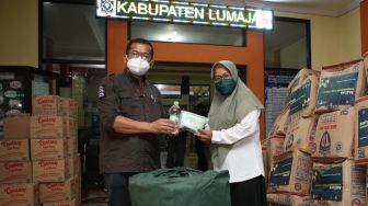 Enesis Group Berikan Bantuan Kepada Korban Erupsi Gunung Semeru