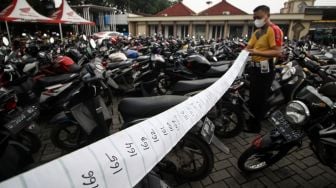 Ratusan Sepeda Motor Balap Liar Disita Polisi