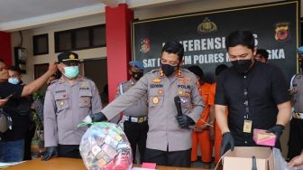Sat Reskrim Polres Majalengka Ungkap Dua Pelaku Pembobol Minimarket