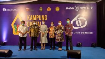 Bank BPD DIY Inisiasi Kampung Langenastran Menjadi Kampung Digital