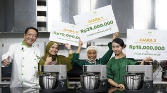 Jadi Pemenang, 3 Ibu Pengusaha Kuliner Rumahan Ini Raih Modal Usaha Ratusan Juta Rupiah