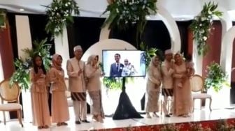 Viral Resepsi Pernikahan Virtual, Keluarga dan Kedua Mempelai Tinggal di Beda Negara