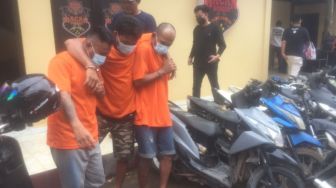 Serobot 25 Motor, Komplotan Curanmor Lumpuh Ditembak di Samarinda