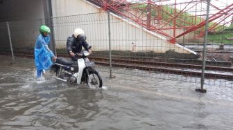 Jalan M1 Bandara Soetta Banjir, Akses Arah Tangerang Sempat Terputus