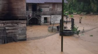 Tiga Desa di Lahat Diterjang Banjir Bandang, Sawah dan Kebun Kopi Terendam