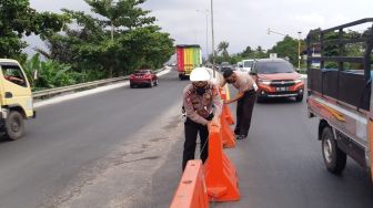 Selama Muktamar NU Polresta Bandar Lampung Tutup U-Turn, Ini Titik-titiknya