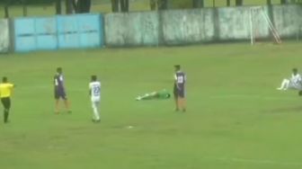 Viral, Detik-detik Saat Kiper Tornado FC Meninggal Dunia