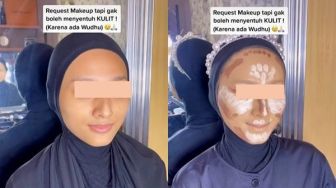 MUA Dapat Klien Syar'i, Request Make Up Tanpa Sentuh Kulit, Hasilnya Disorot