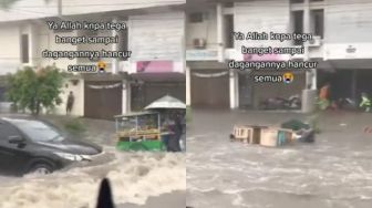 Kisah Pilu Pedagang Korban Mobil Terobos Banjir Kini Dapat Donasi Belasan Juta