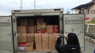 Polisi Amankan Mobil Box Isi Miras Ilegal dari Toko di Bontang, Nota Pembelian Rp 78 Juta