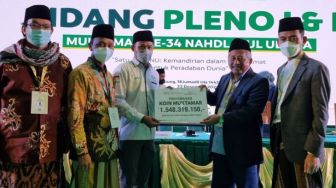 Warga Nahdliyin Jawa Timur Setor Koin Rp2,9 Miliar untuk Muktamar ke-34 NU