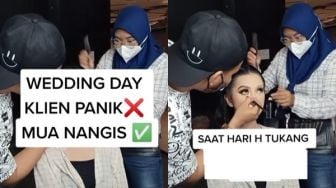 Make Up Pengantin, MUA Ini Nangis Panik Gegara Kelakuan Rekan Sendiri