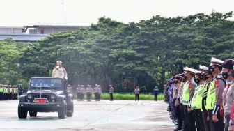 Andi Sudirman Pimpin Apel Gelar Pasukan Operasi Lilin