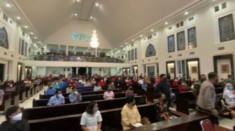 Jemaat Misa Natal di Gereja Santa Theresia Balikpapan Dibatasi 50 Persen
