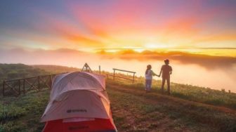 Wisata ke Taman Langit Pangalengan, Serasa Berlibur di Atas Awan