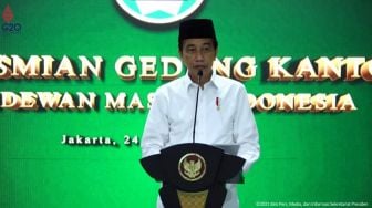 Resmikan Kantor DMI, Jokowi Minta Masjid Tak Hanya jadi Tempat Beribadah