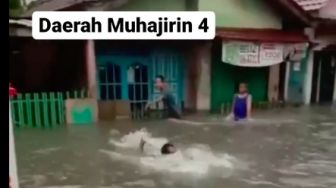 Banjir Terus Merugikan Warga, Walhi Gugat Pemkot Palembang