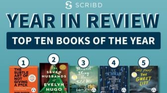 10 Rekomendasi Book of The Year Scribd untuk Menemani Liburan Akhir Tahun 2021