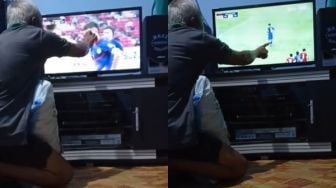 Viral Kakek Nonton Piala AFF 'Gagalkan' Penalti Bikin Gereget: 'Orang di Balik Layar'