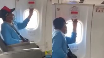 Viral Video Kades di Blora Mencoba Buka Pintu Darurat Mengakibatkan Pesawat Batal Terbang